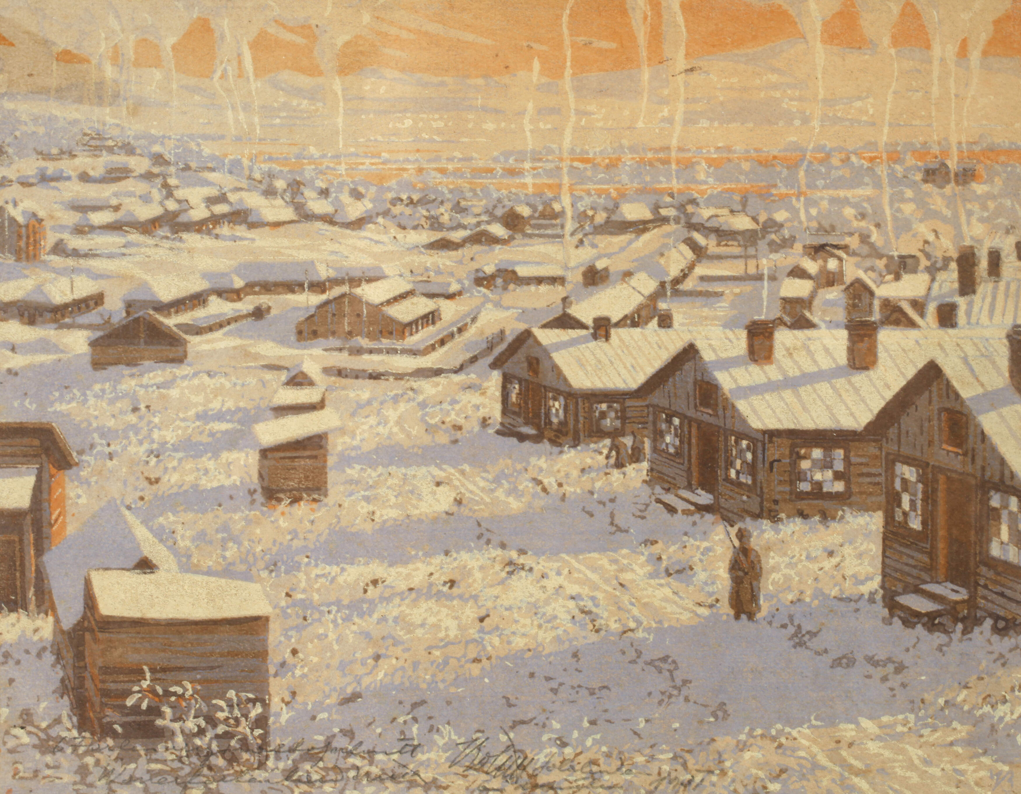 Viktor Böhm, Sibirischer Winter