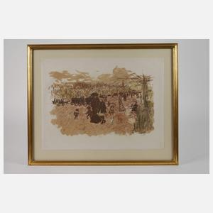 Pierre Bonnard, "Avenue du bois"
