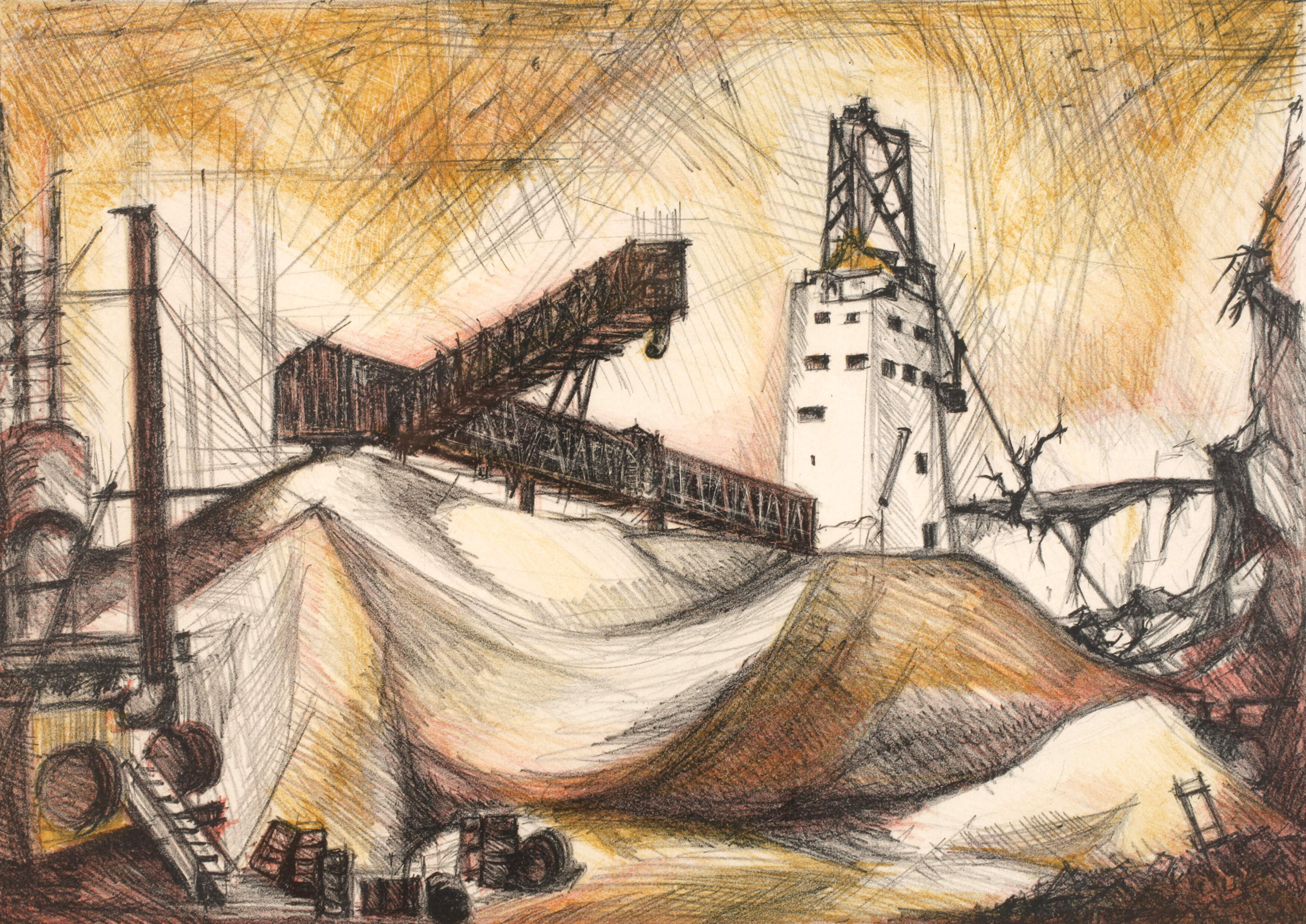 Claude-Breton, Werklandschaft