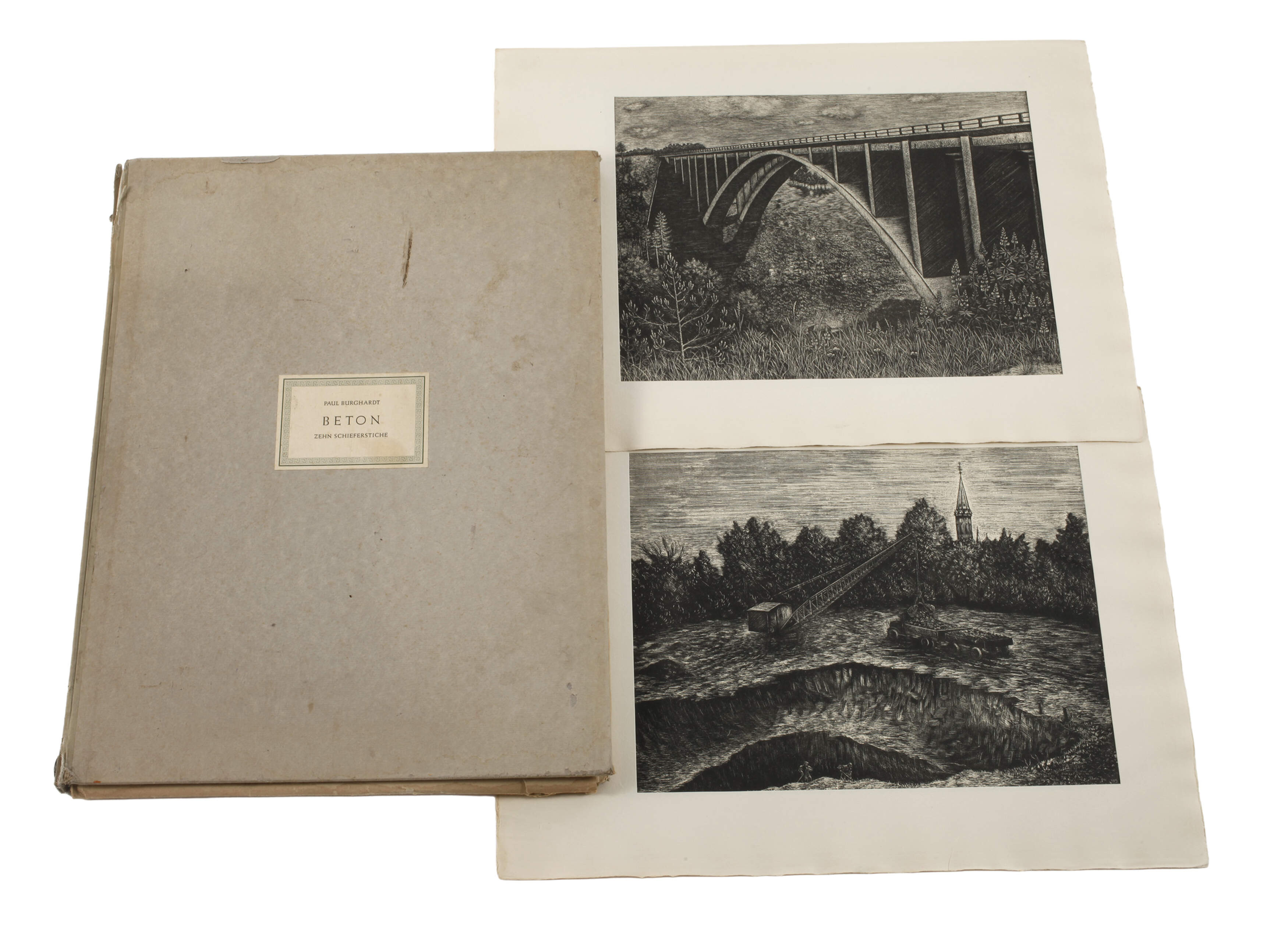 Paul Burghardt, Mappenwerk "Beton"