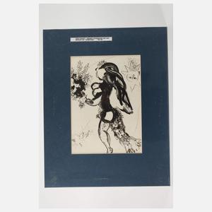 Marc Chagall, "Darbietung"