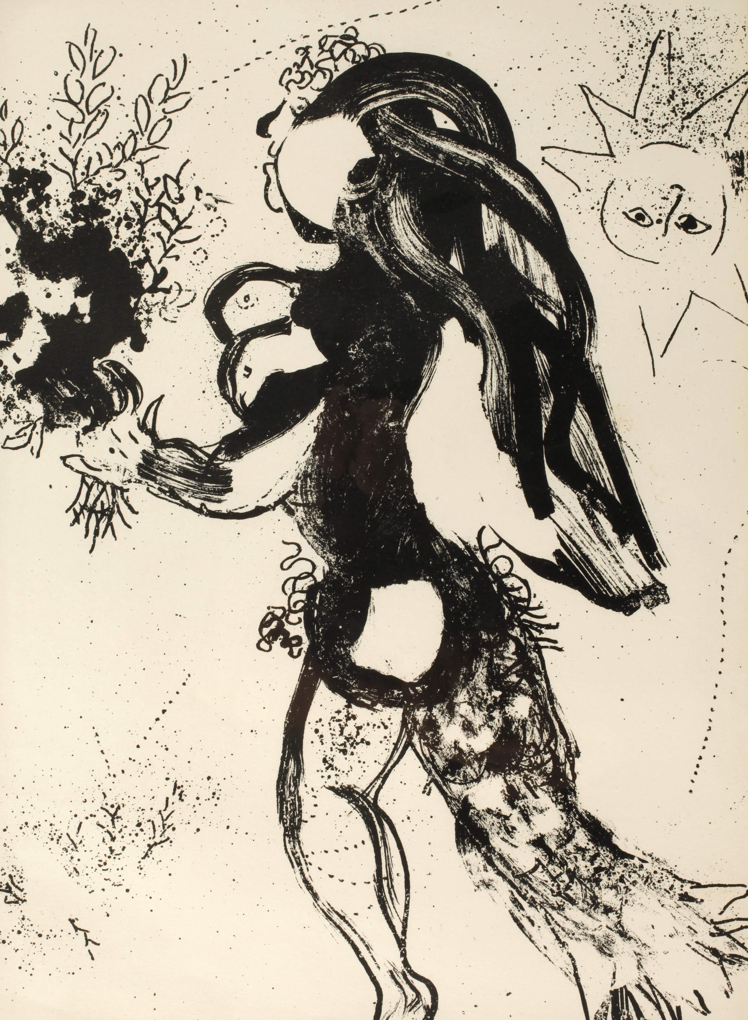 Marc Chagall, "Darbietung"