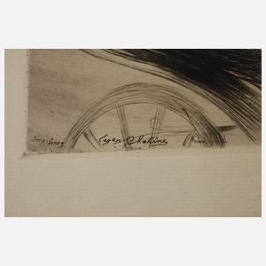 Edgar Chahine, Paar Frauendarstellungen