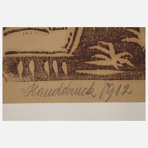 Edmund Daniel Kinzinger, Akte in Landschaft