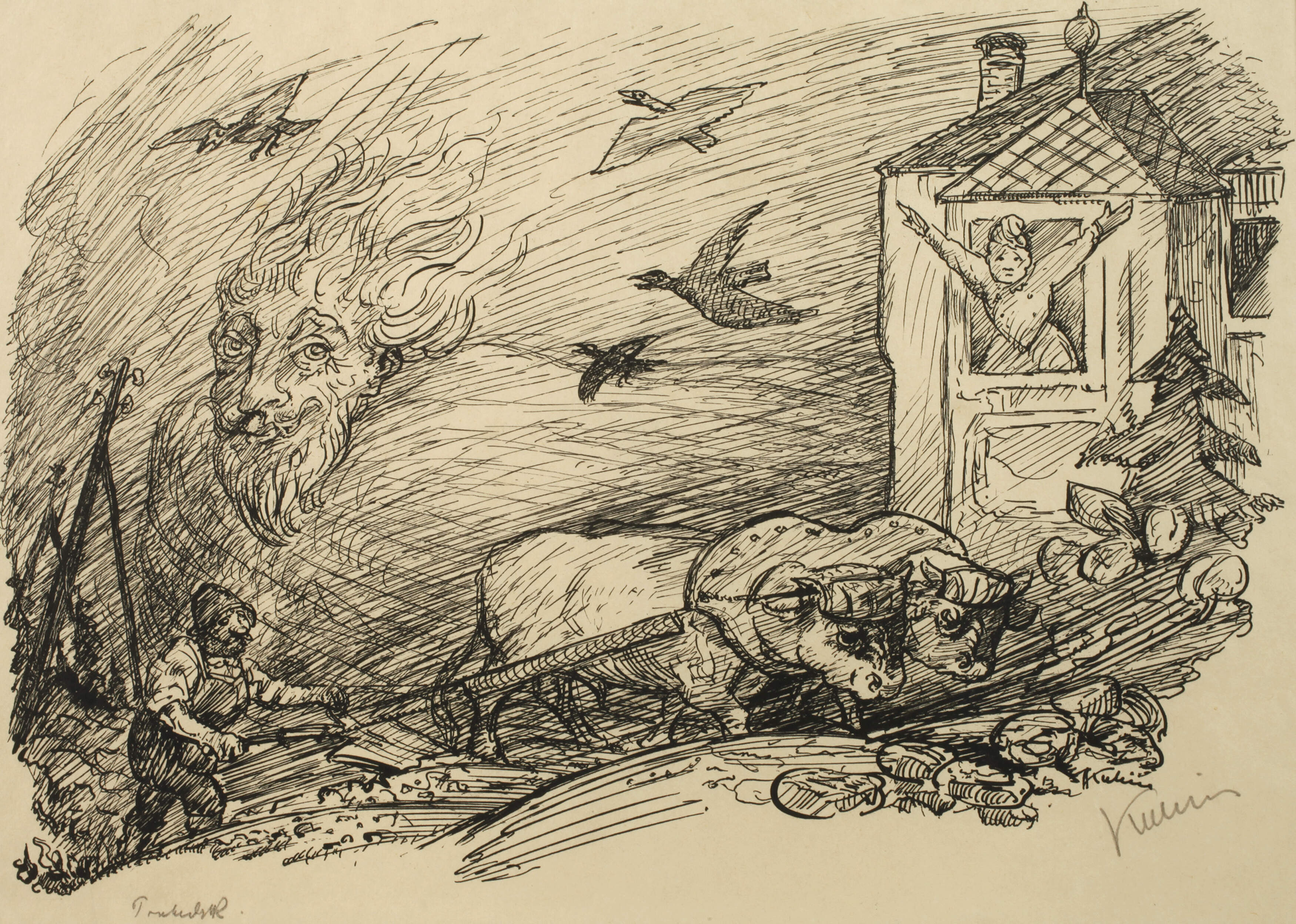 Alfred Kubin, "Frühlingsvision"