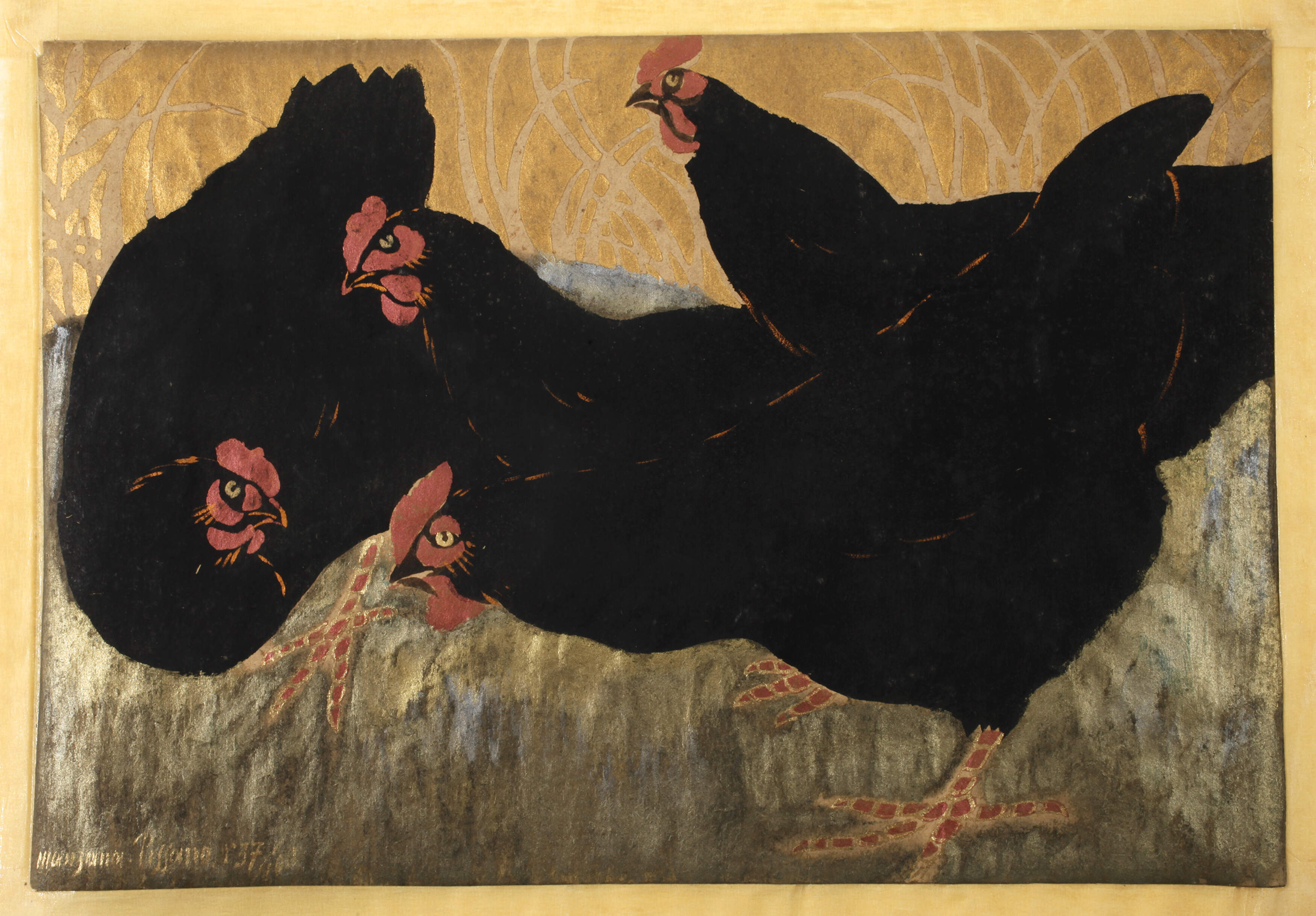 Georges Manzana-Pissarro, Hühner