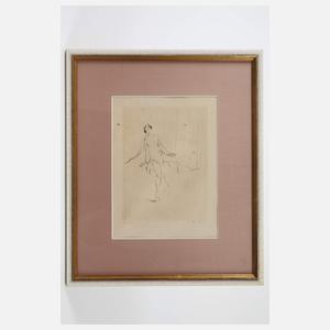 Ernst Oppler, Die Tänzerin Gertrud Falke