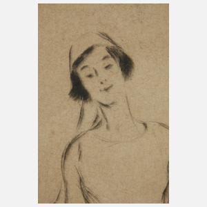 Ernst Oppler, Die Tänzerin Gertrud Falke