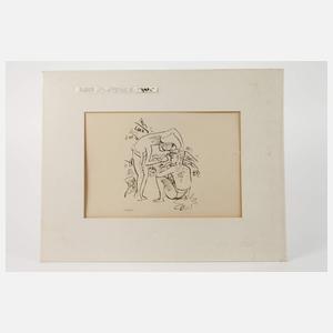 Hermann Max Pechstein, "Südsee-Frisieren"