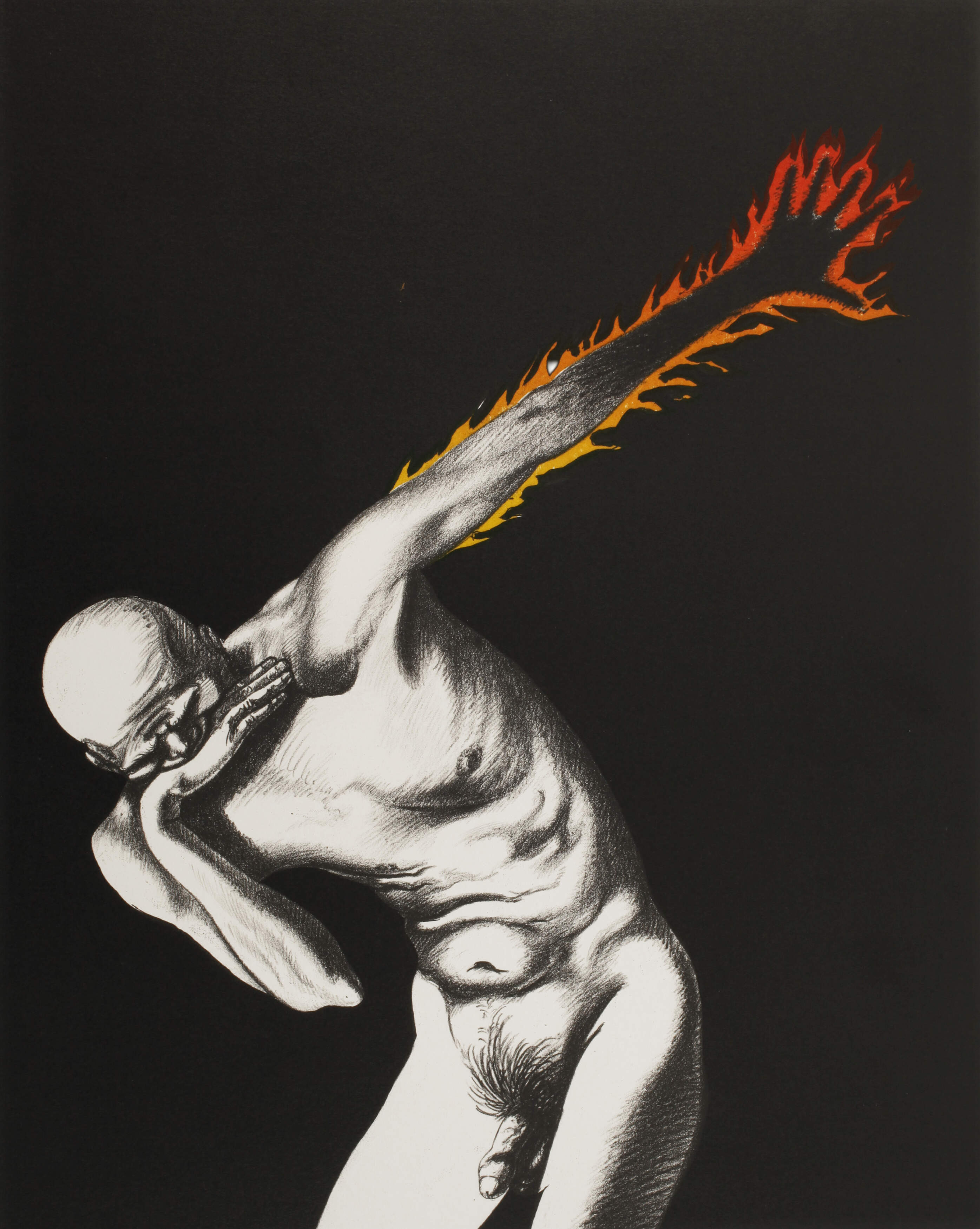 Uwe Pfeifer, "Brennender Schmerzensmann"