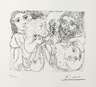 "Minotaure, Buveur et Femmes" nach Pablo Picasso