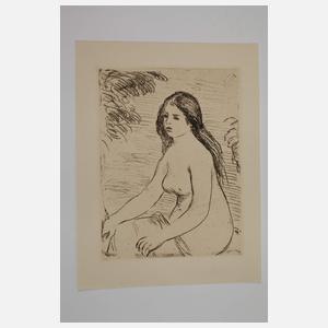 Pierre-Auguste Renoir, "Femme nue assise"