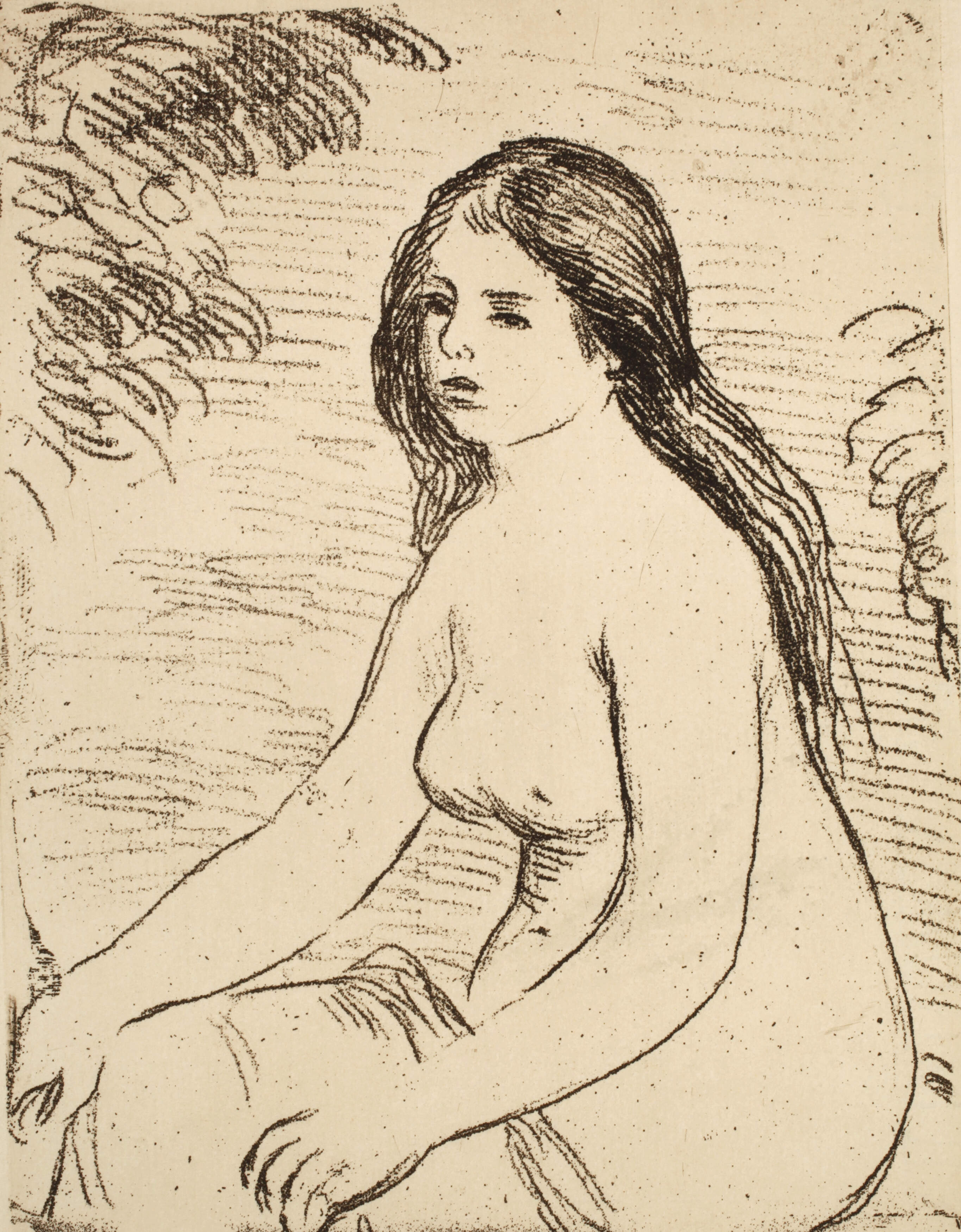 Pierre-Auguste Renoir, "Femme nue assise"