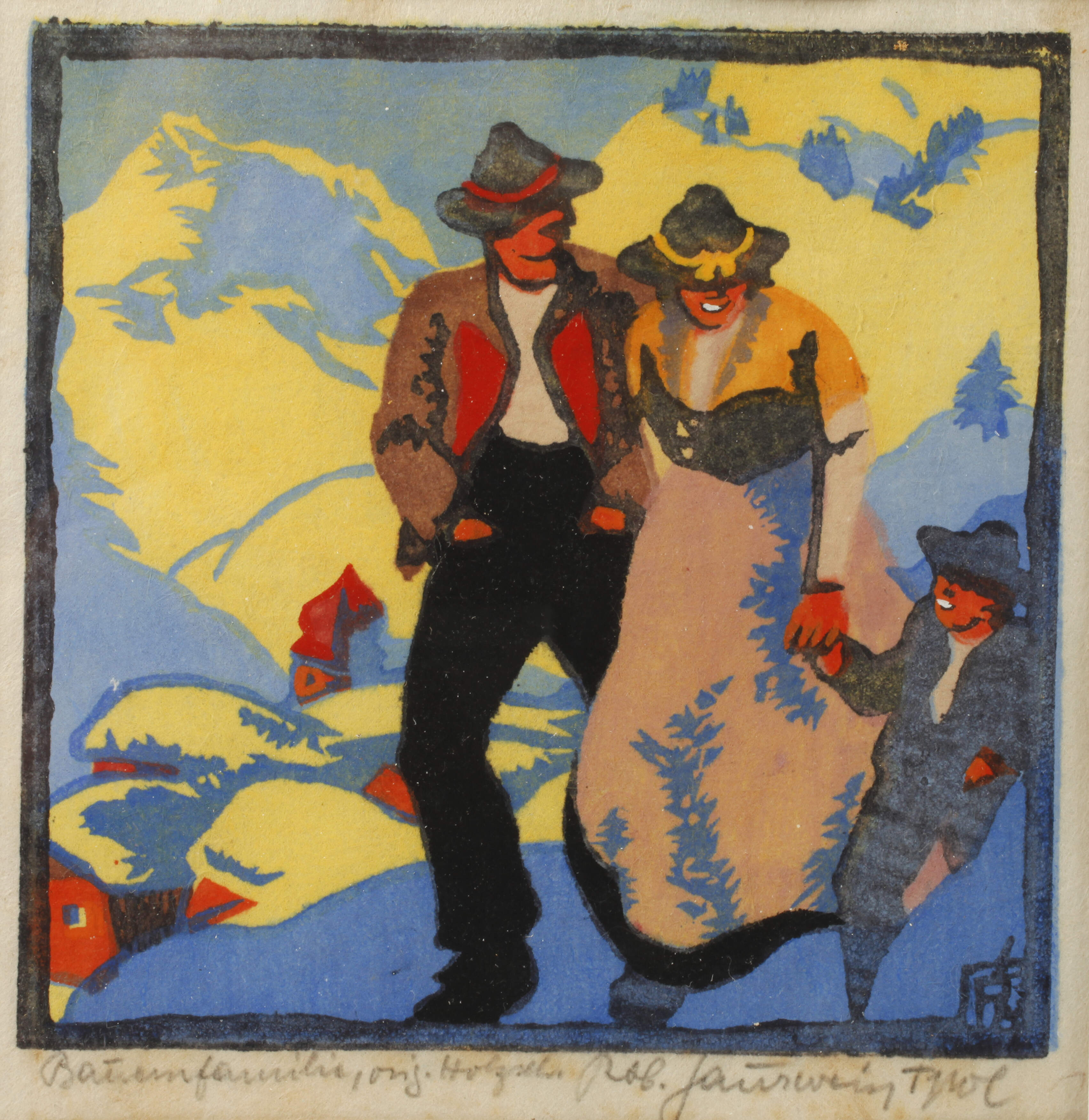 Robert Saurwein, "Bauernfamilie"