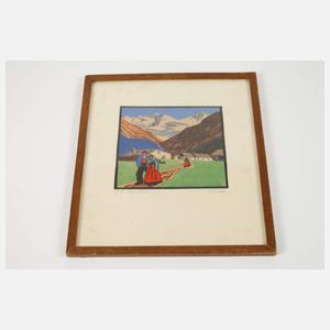 Sidonius von Schrom, Frühling in den Bergen