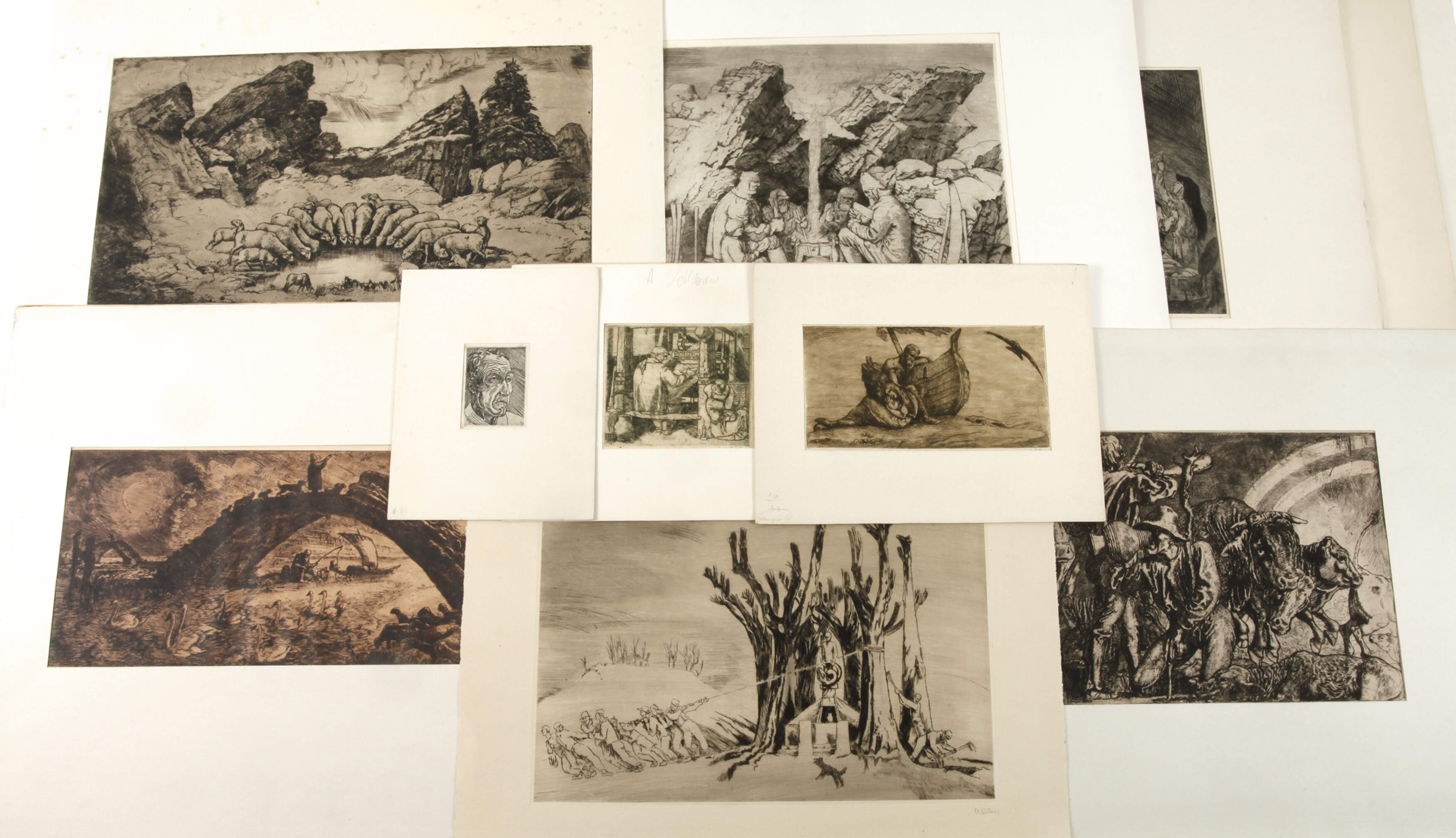 Alfred Vollmar, Graphikkonvolut