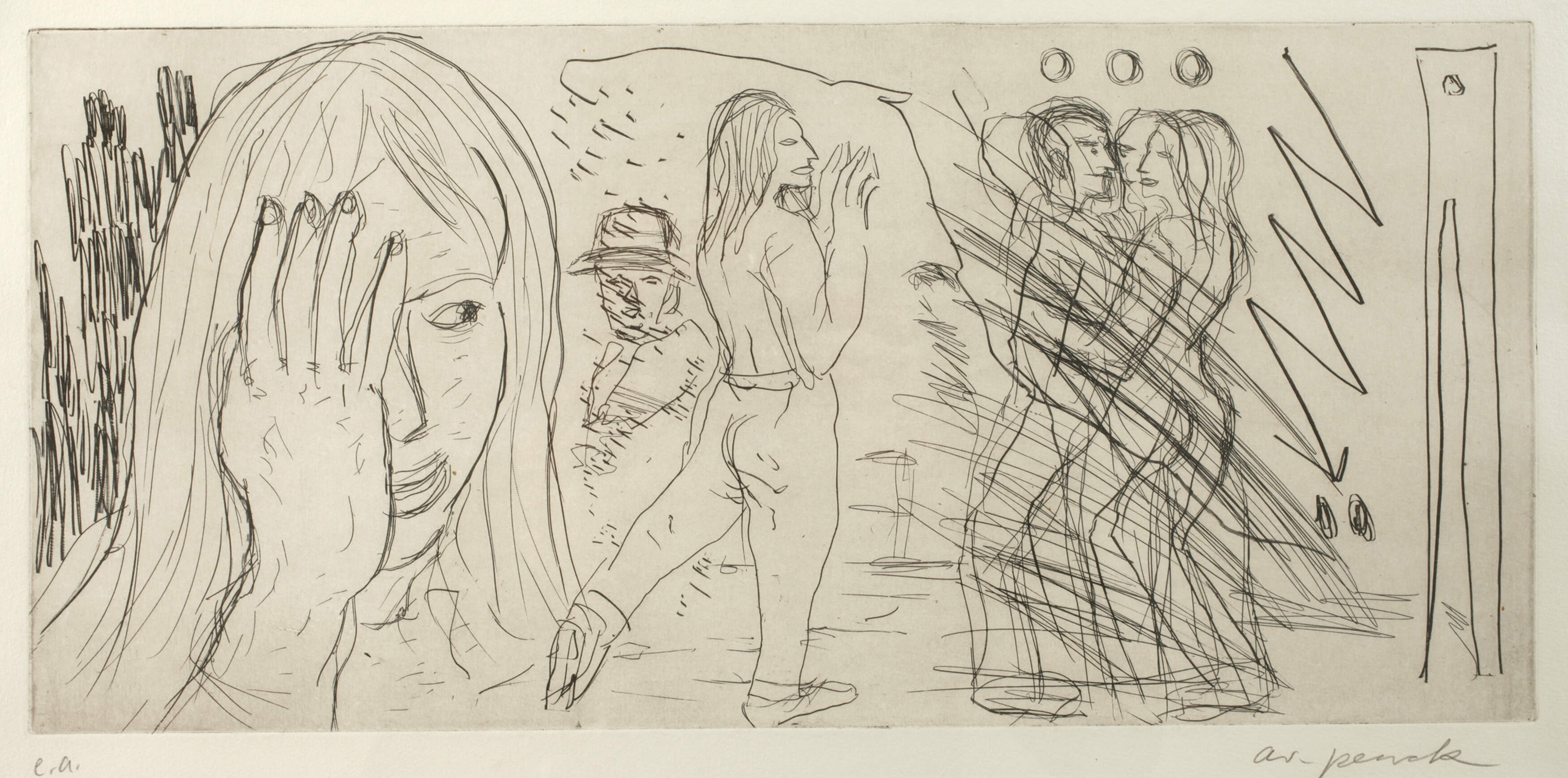 A. R. Penck, Figurative Szene