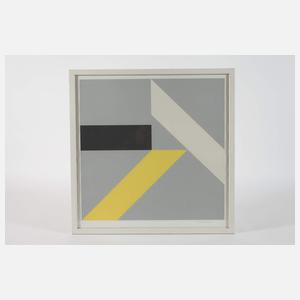 Anton Stankowski, Komposition vor Grau