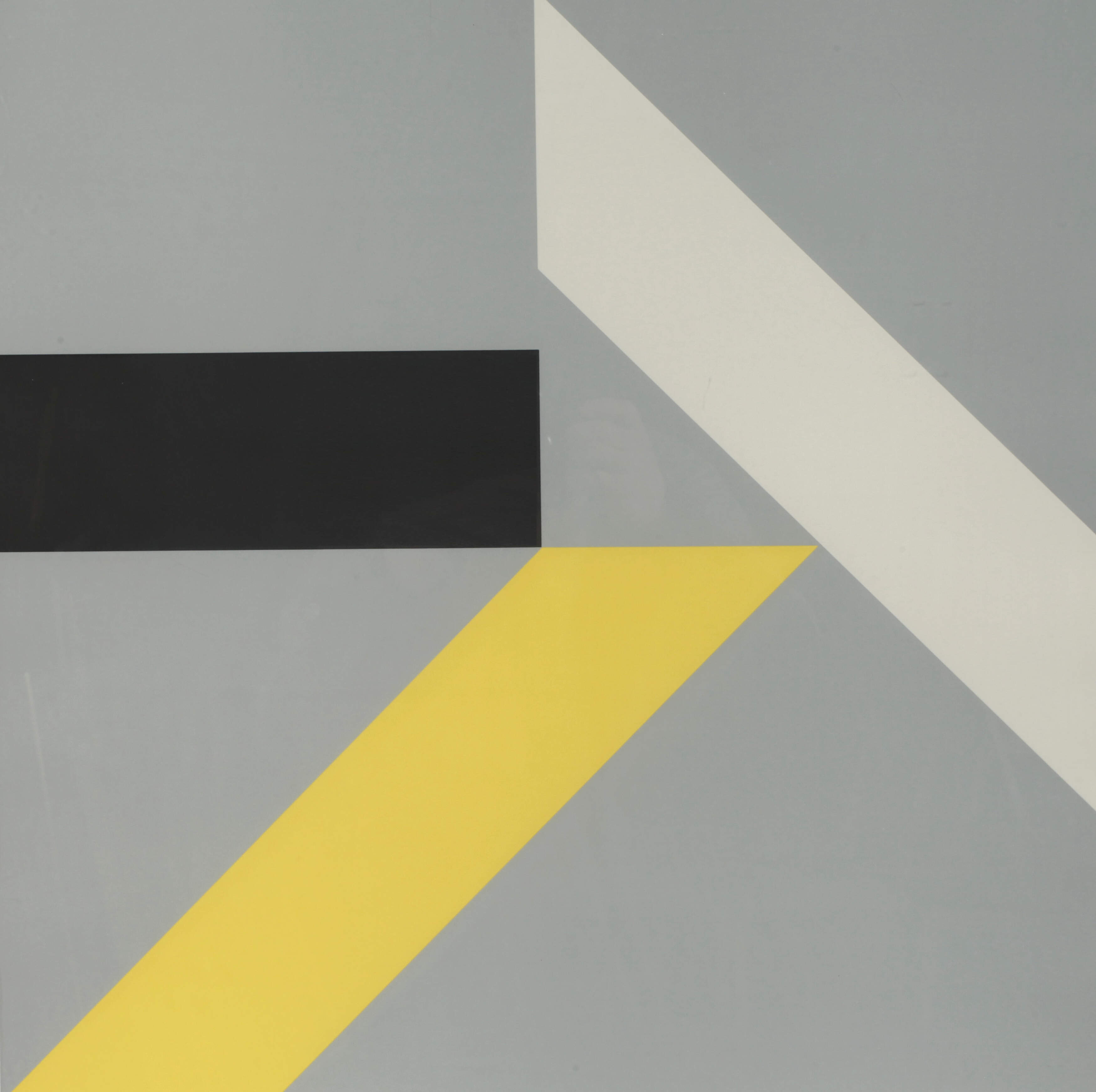 Anton Stankowski, Komposition vor Grau