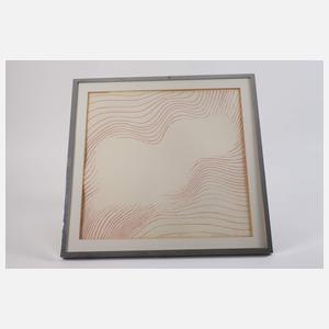 Günther Uecker, "Welle"