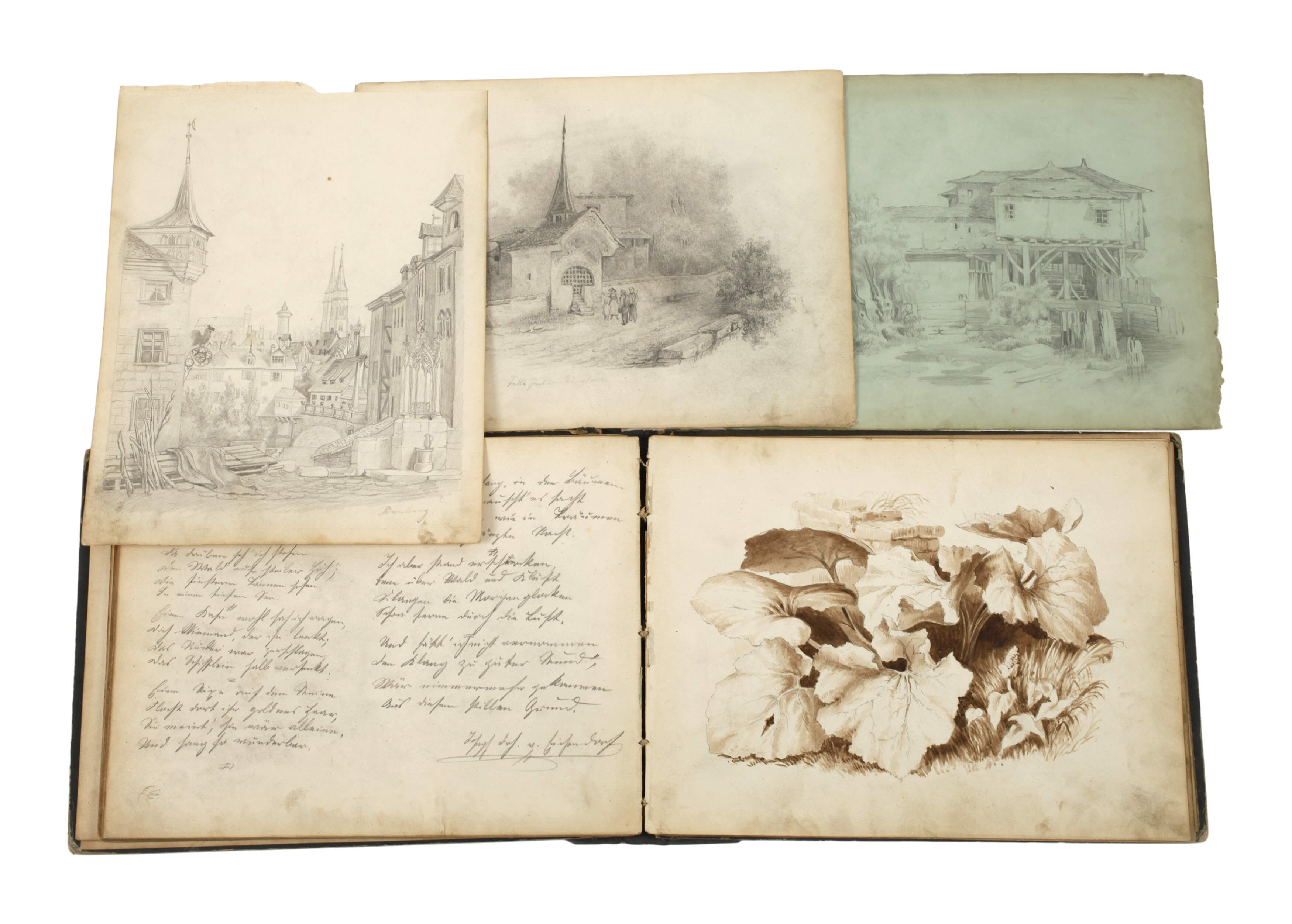 Fritz Lütkemeyer, Skizzenbuch