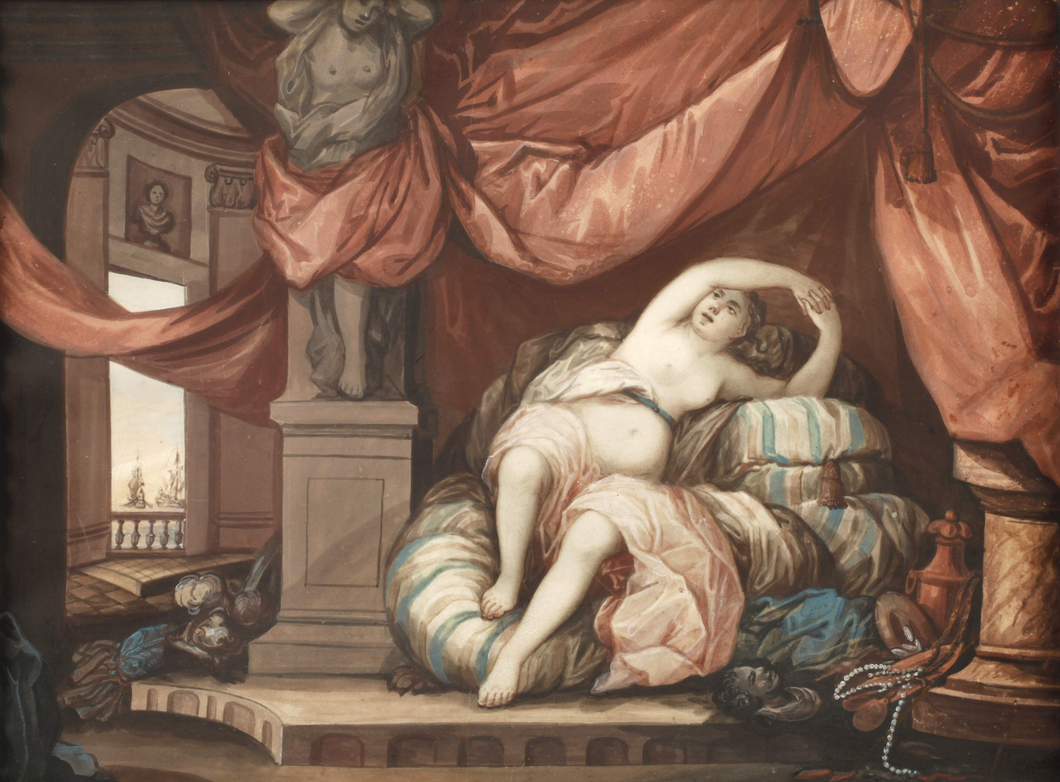 Königin Dido, Von Aeneas verlassen