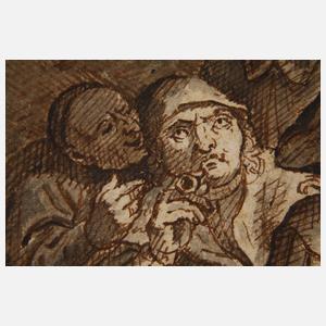 Bauern in der Taverne