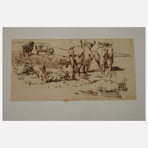 Albert Brendel, Konvolut Tierstudien