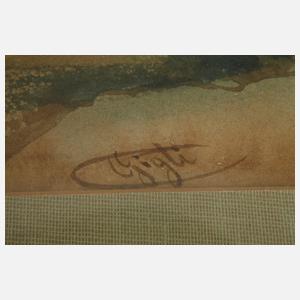 Roberto Gigli, attr., Der Konstantinsbogen in Rom