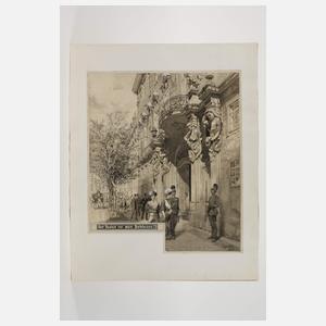 Franz Kopallik, "Der Posten vor dem Schlosse"