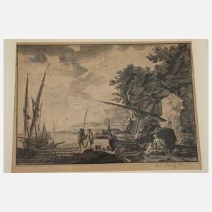 Eduard Schwaab, Paar Küstenszenen