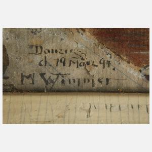 Moritz Wimmer, Das Krantor in Danzig