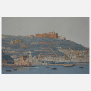 "Neapel vom Posillipo aus gesehen"