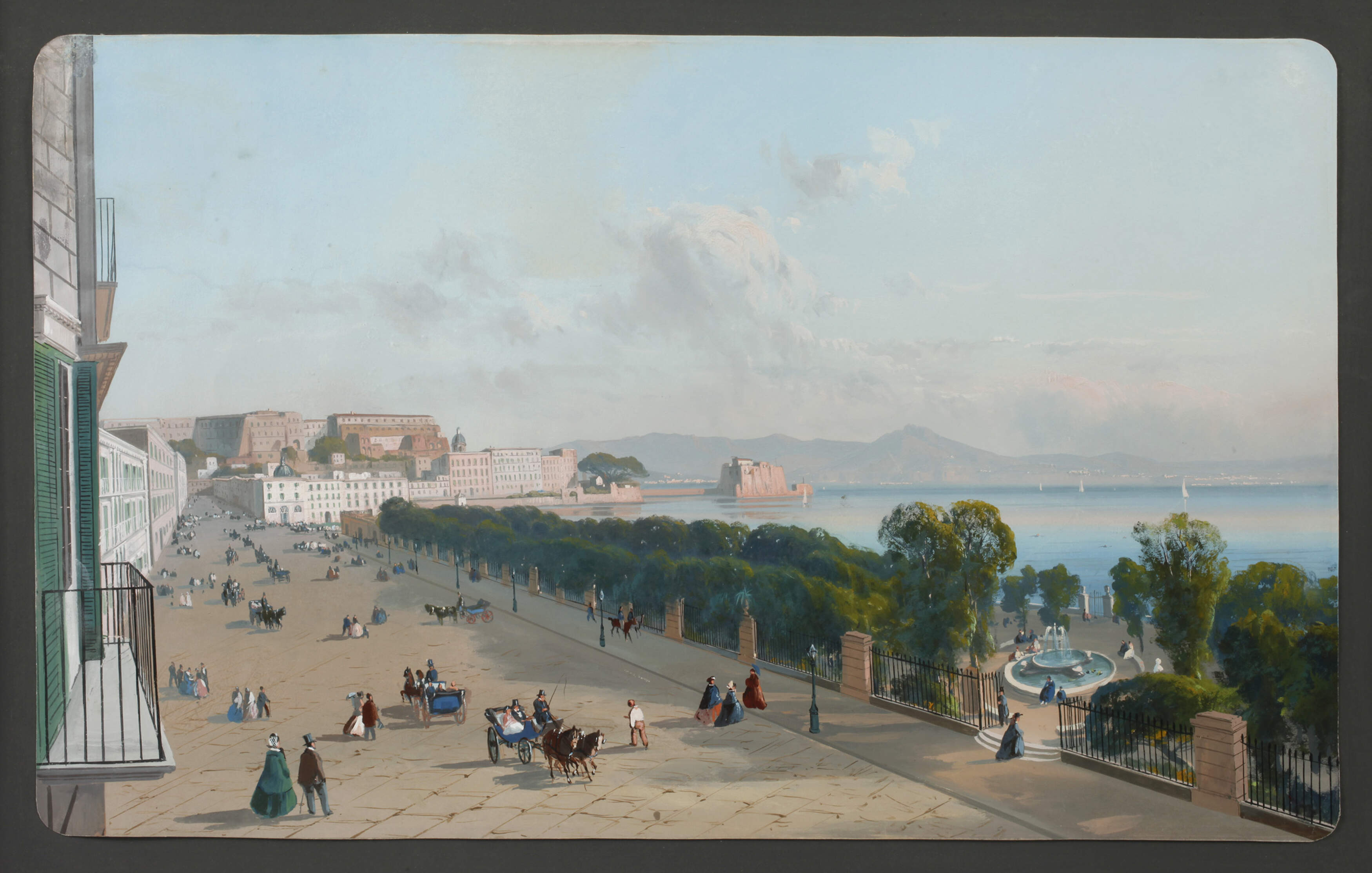 Promenade von Neapel