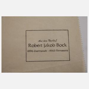 Robert Jacob Bock, Paar Männerakte