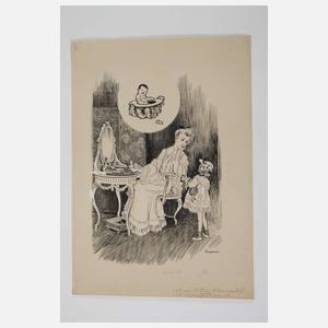 Walther Caspari, Im Boudoir