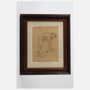 Ernst Holzhäuser, Damenakt