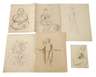 Gerhard Marcks, attr., Zeichnungskonvolut