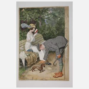 Emil Reinicke, "Anknüpfung"