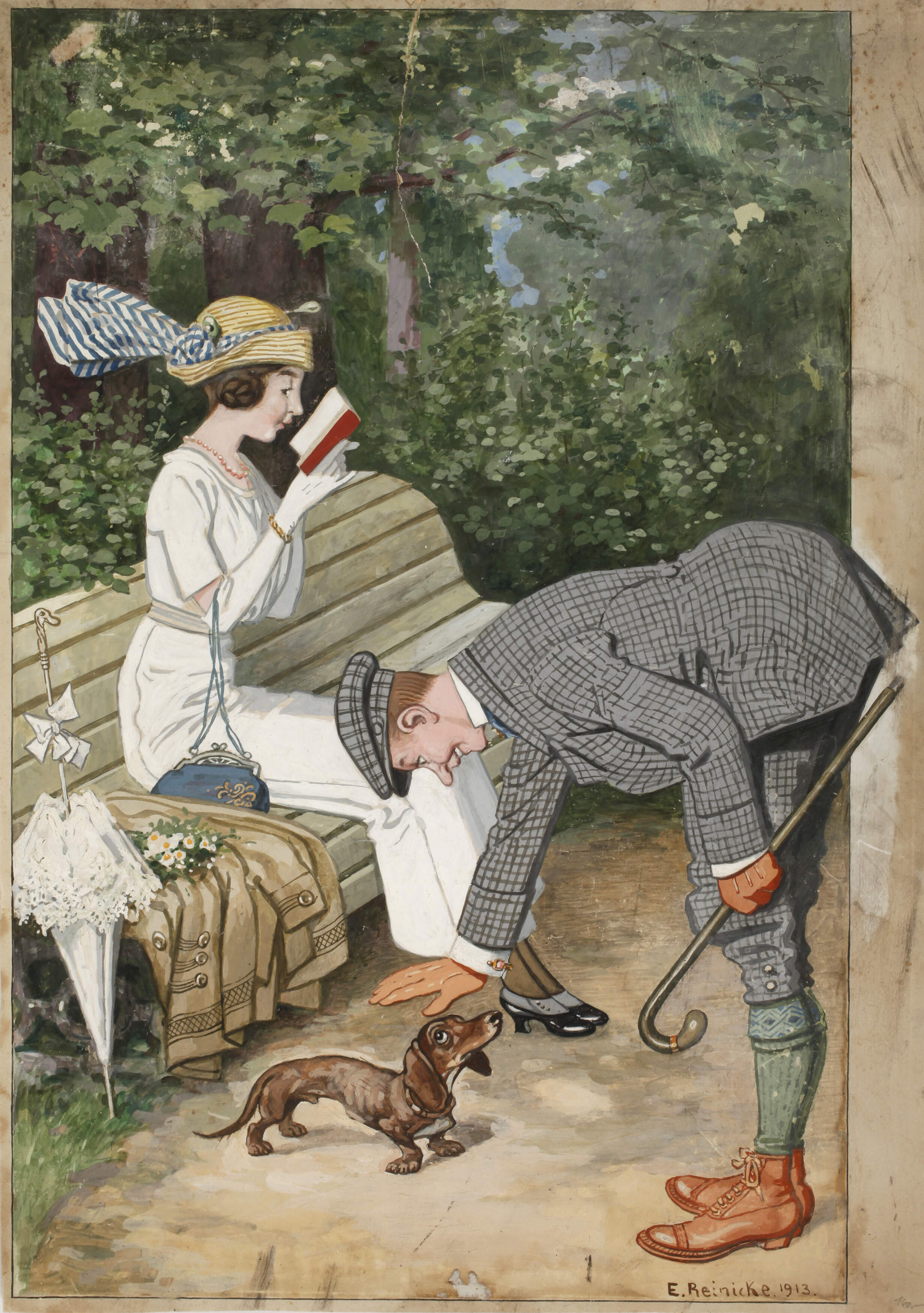 Emil Reinicke, "Anknüpfung"