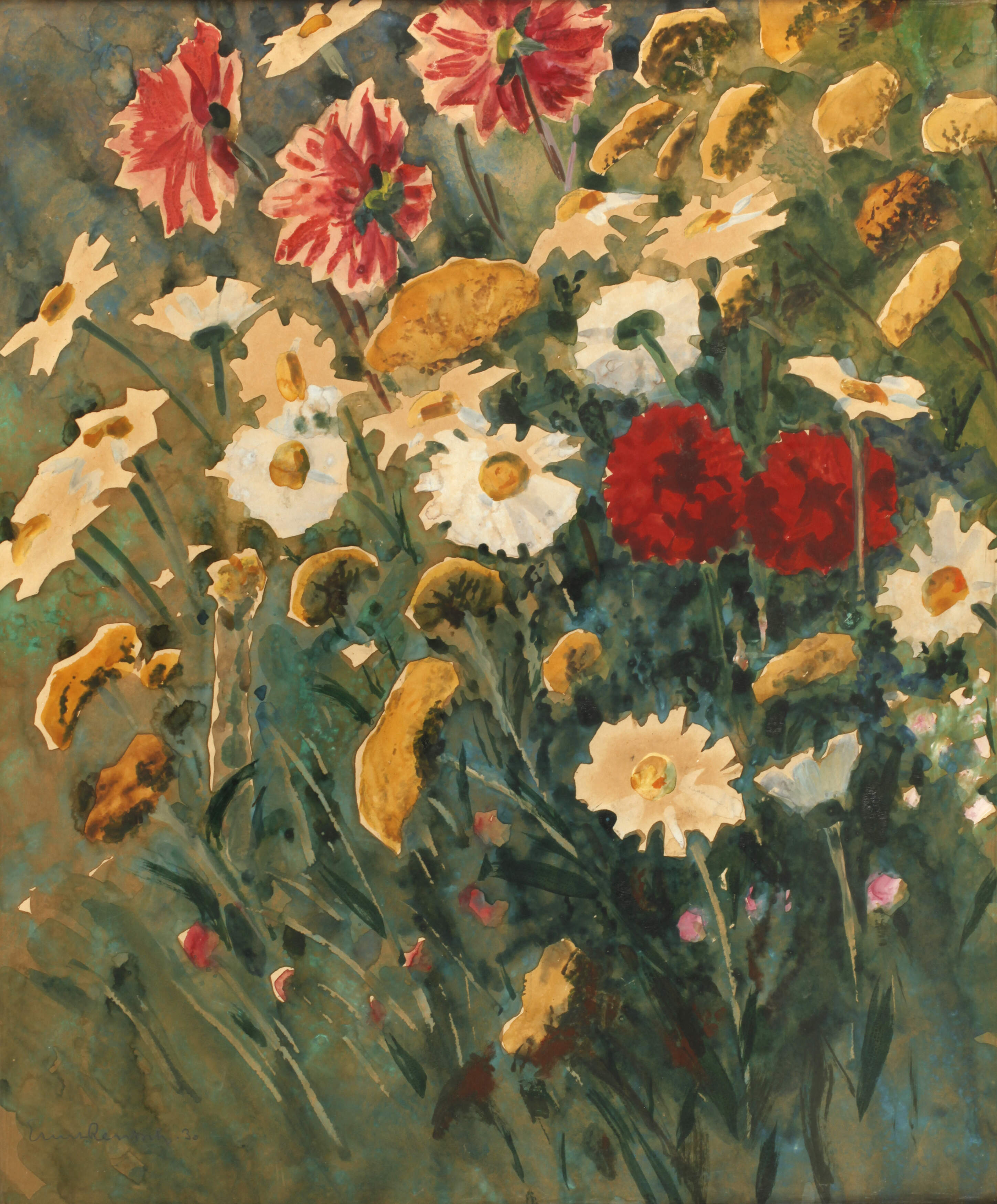 Ernst Rentsch, Sommerblumen
