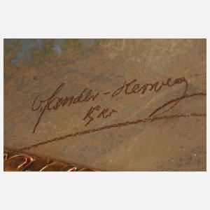 Otto Sander-Herweg Pastell, Damenportrait