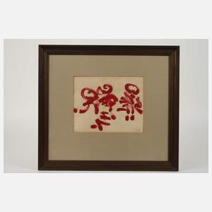 Joseph F. Stapleton, Kalligraphische Komposition