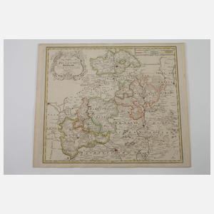 Homanns Erben, Karte Reussische Reichslande