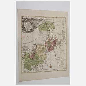 Tobias Konrad Lotter, Karte Vogtland