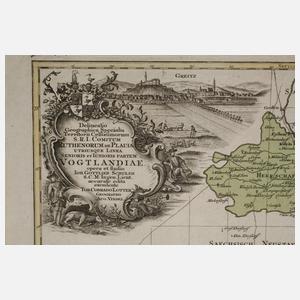 Tobias Konrad Lotter, Karte Vogtland