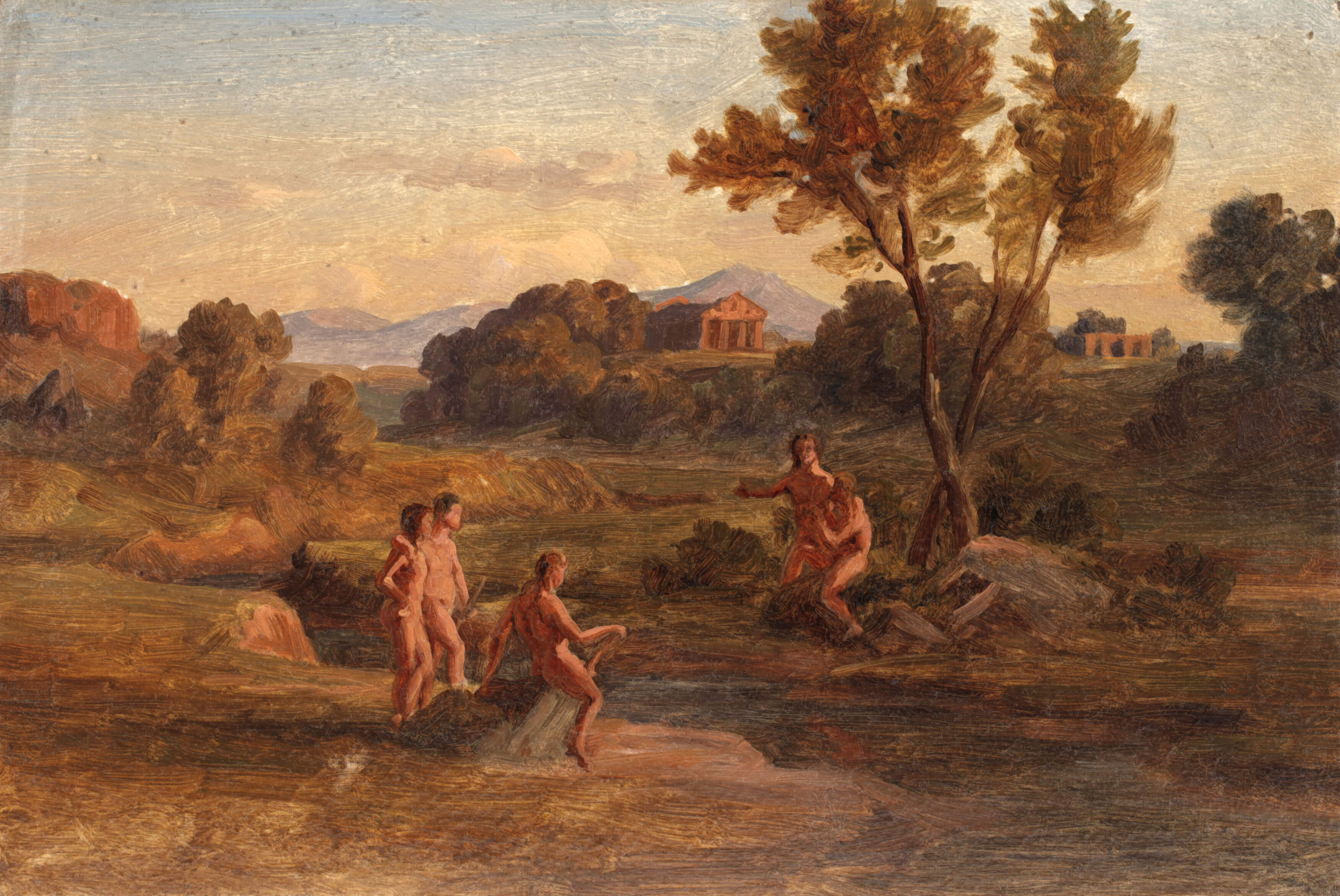 Gustav Friedrich Papperitz, Arkadische Landschaft