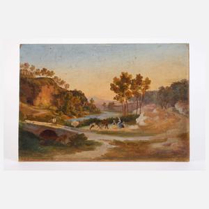 Gustav Friedrich Papperitz, Ernte in der Campagna