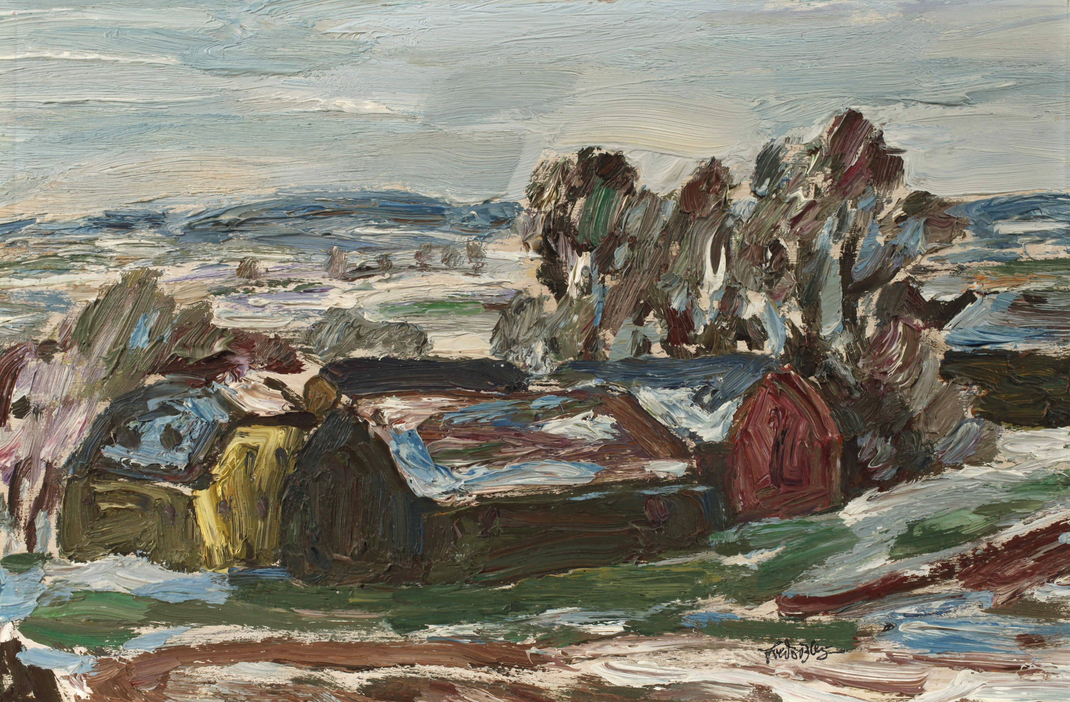 Fredo Bley, Vogtländisches Gehöft