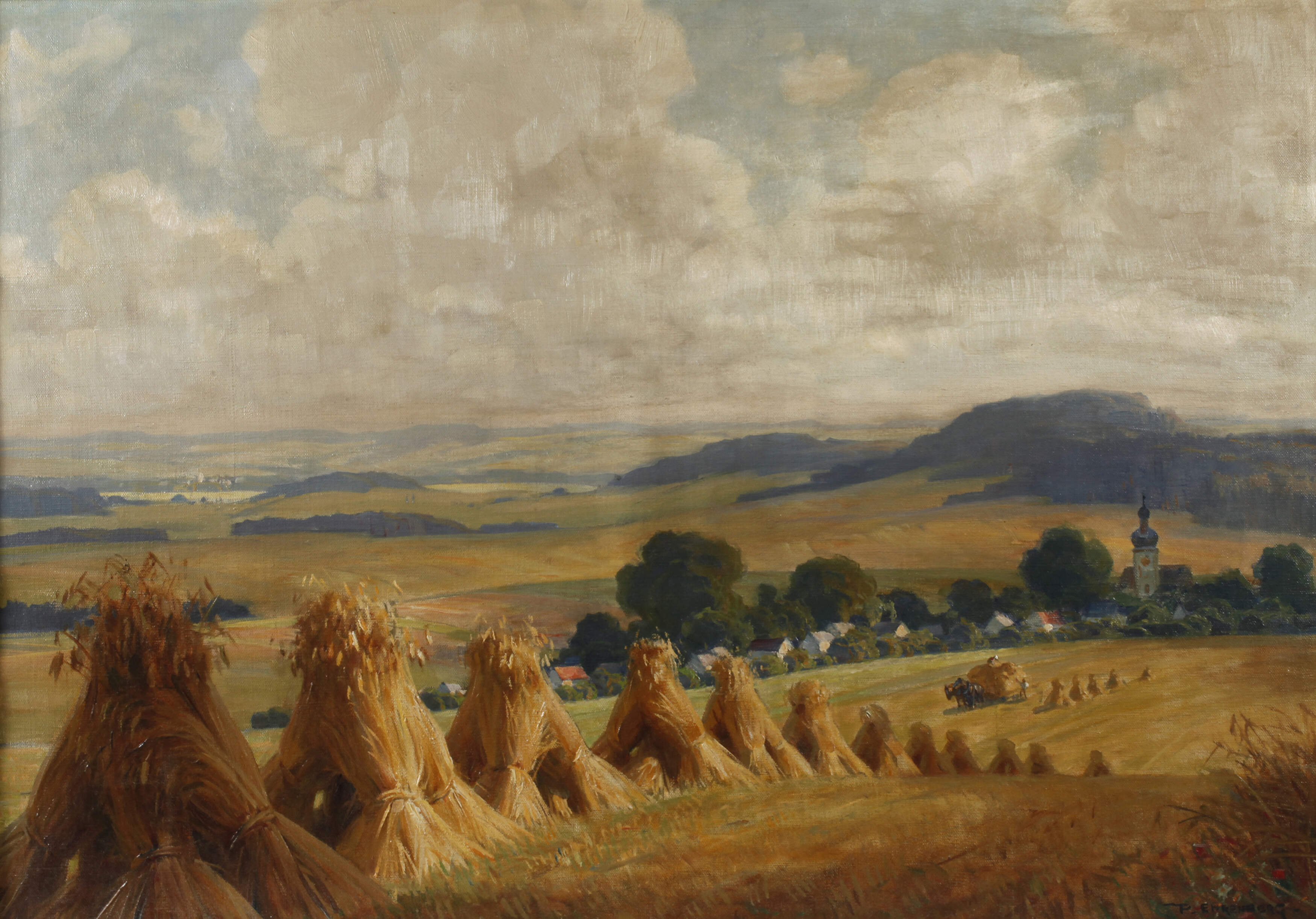 Paul Ehrenberg, "Erntezeit"